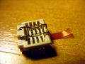 SOIC8 socket, front, closed